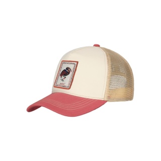 Bart's Basecap Silkin Trucker Cap brick beige/red - 1 piece